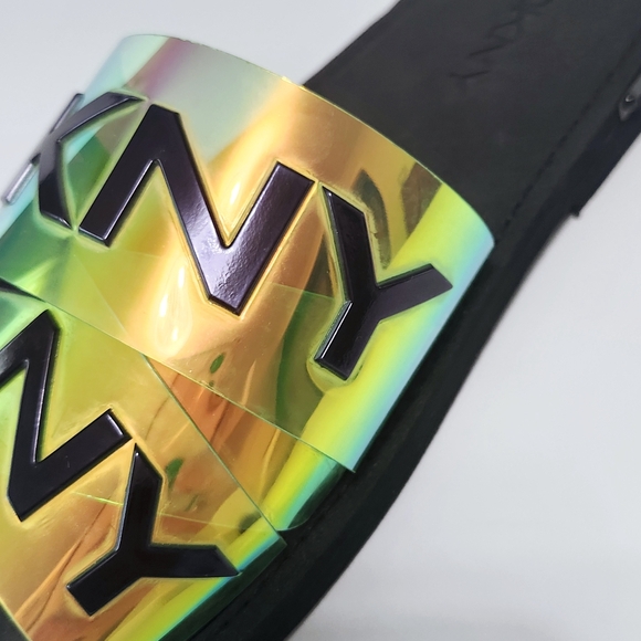 DKNY Holographic flat shoes size 7.5 - Picture 9 of 17